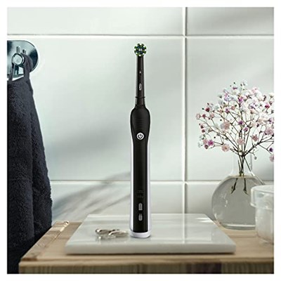 Oral-B Pro 790 elektrikli diş fırçası, derinlemesine temizlik için, 2 adet diş fırçası, siyah
