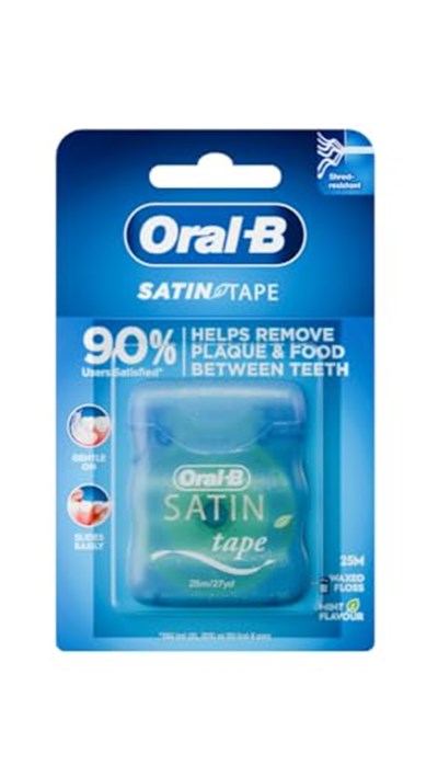 Oral-B Satin Tape diş ipi nane 25 m