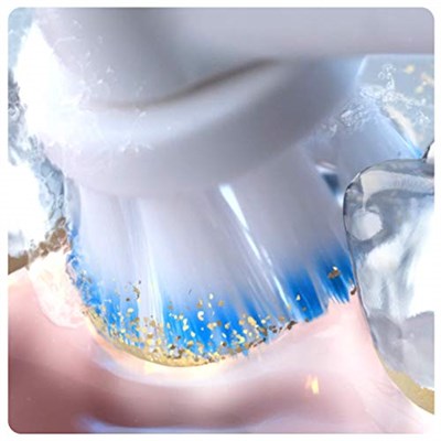 Oral-B Teen elektrikli diş fırçası/elektrikli diş fırçası, 3 temizleme modu, diş bakımı için Sensitiv ve Bluetooth uygulaması dahil, Ortho-Care diş telleri için takma fırçası, Braun tarafından