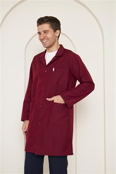 Orange Safety Bordo Erkek İş Önlüğü