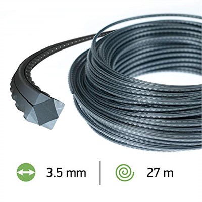 Oregon biçme ipi Flexiblade, 3,5 mm x 27 M, 111084E - Seçenekler: 3.5 mm x 27 m - x1, 4,00MM X 21M, 4,0 mm x 110 m