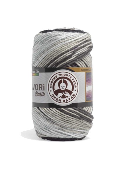 Ören Bayan Favori Batik El Örgü Ipliği 100 Gr 904