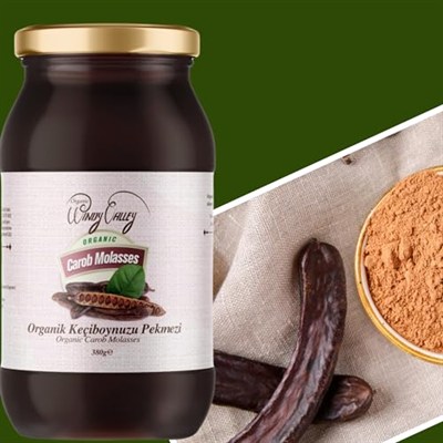 Organic Windy Valley Keçiboynuzu Pekmezi Özü / ECOCERT Sertifikalı (380gr)