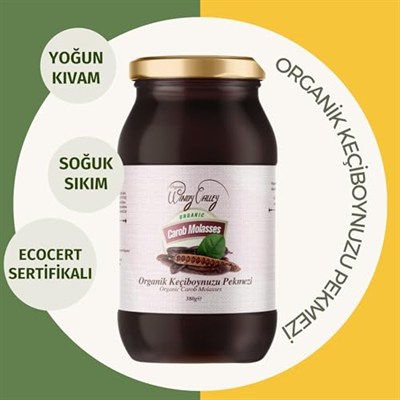 Organic Windy Valley Keçiboynuzu Pekmezi Özü / ECOCERT Sertifikalı (380gr)