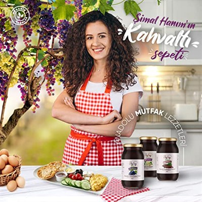 Organic Windy Valley Pekmez Seti (3 Parça) / ECOCERT Sertifikalı (460gr x 2 Adet)+(380gr x 1 Adet)