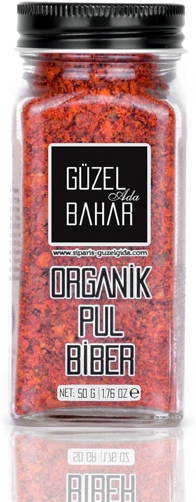 Organik Acı Pul Biber 50 Gr