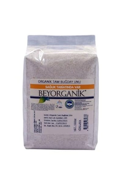 Organik Tam Buğday Unu 1kg