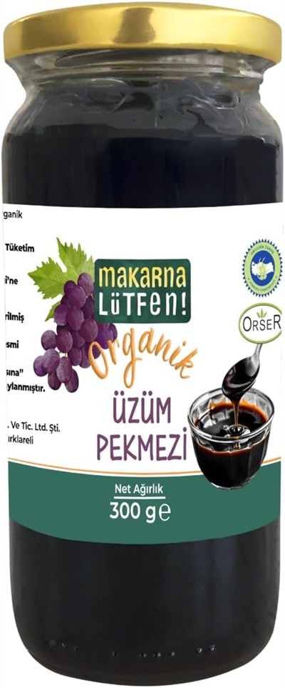 Organik Üzüm Pekmezi 300 g