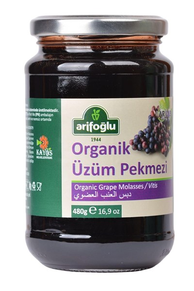 Organik Üzüm Pekmezi 480g