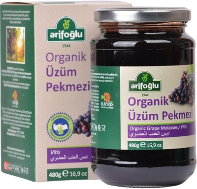 Organik Üzüm Pekmezi 480g