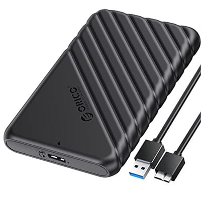ORICO USB3.0 2.5 inç Hdd 6TB Ssd Harici Slim Harddisk Kutusu, , Siyah