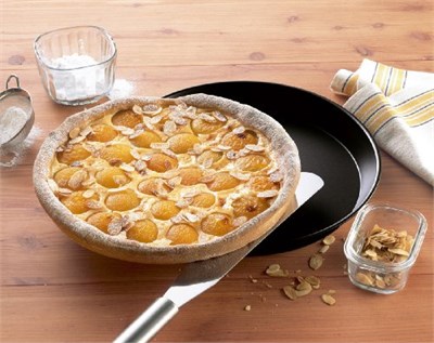 ORIGINAL KAISER Kaiser Back-ve en yüksek sıcaklık iletimi Pizzablech Ø 32 cm Delicious iyi yapışmaz kaplama ekstra yüksek kenar - Seçenekler: 12.59 inches, 28 x 28 x 13 cm