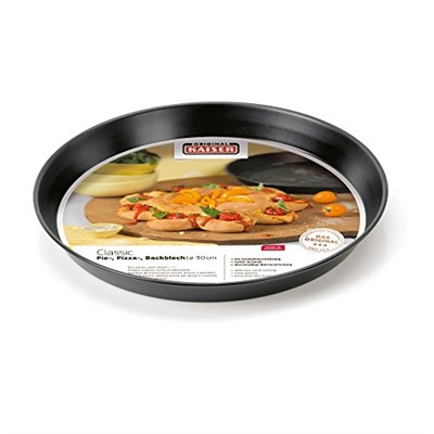 ORIGINAL KAISER Kaiser Back-ve en yüksek sıcaklık iletimi Pizzablech Ø 32 cm Delicious iyi yapışmaz kaplama ekstra yüksek kenar - Seçenekler: 12.59 inches, 28 x 28 x 13 cm