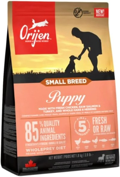 Orijen Puppy Small Breed Dog Food 1,8 kg – Küçük Irk Yavru Köpekler İçin