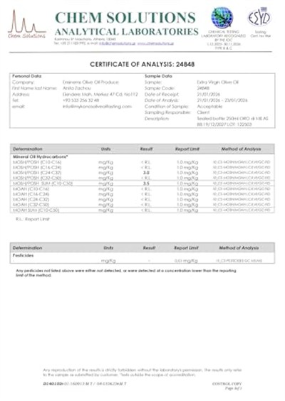 Oro di Milas Organik Premium Reserve Memecik Natürel Sızma Zeytinyağı, Erken Hasat Soğuk Sıkım, 600+ mg/kg Yüksek Polifenollü, 2025/2026 Hasat, PDO Coğrafi İşaretli, Uluslararası Ödüllü, 500 mL