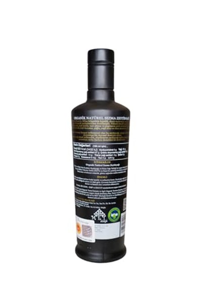 Oro di Milas Organik Premium Reserve Memecik Natürel Sızma Zeytinyağı, Erken Hasat Soğuk Sıkım, 600+ mg/kg Yüksek Polifenollü, 2025/2026 Hasat, PDO Coğrafi İşaretli, Uluslararası Ödüllü, 500 mL