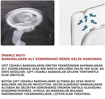 Orret Home 2 Adet 250 ml Çift Cidarlı Borosilikat Cam Kupa Bardak Termisil Isıya Dayanıklı Şeffaf Kahve Çay Latte Espresso Fincanı Cam Bardak Seti