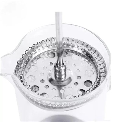 Orret Home Metal Saplı Borosilikat French Press, Termisil Süzgeçli Demlik, Bitki Çayı, Kahve ve Ada Çayı İçin İdeal, Dayanıklı ve Şık Tasarım (800 Ml)