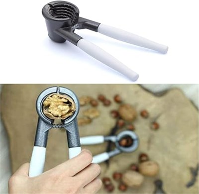 Orret Home Plastik Saplı Büyük Boy Döküm Ceviz Kıracağı,Fındık Ve Ceviz İçin Dayanıklı Döküm Kırıcı