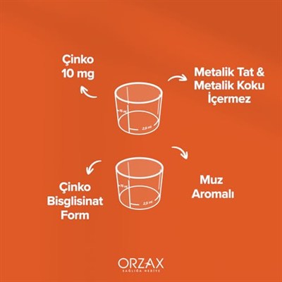 Orzax Ocean Picozinc Şurup 150 Ml