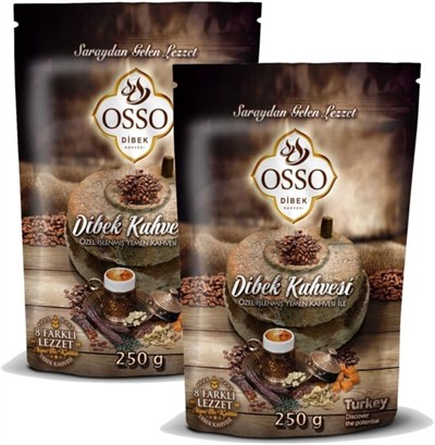 Osso Dibek Kahvesi 200gr x 4 Adet