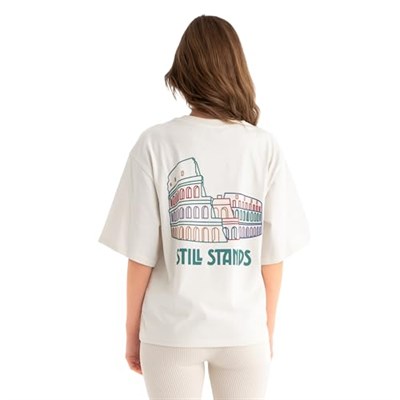 Oversize Tee Kolezyum Kadın Tshirt