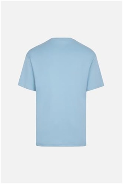 OVERSIZED FIT VANEDA LOGO BASIC TSHIRT MAVI