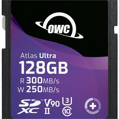 OWC Atlas Pro 128GB SDXC UHS-II V90 Medya Kartı