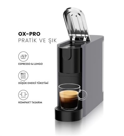 Ox-Pro Espresso Kapsül Kahve Makinesi