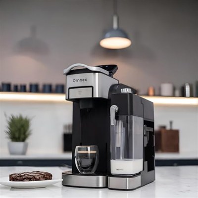 Ox-Pro2 Espresso Kahve Makinesi 20 Bar Kapsül & Öğütülmüş Kahve, Süt Köpürtücü Latte Cappuccino