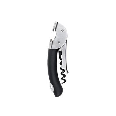 OXO Çelik Çift Kollu Garson Tirbuşon, Gümüş/Siyah, 1 CT