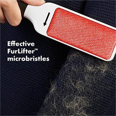 OXO - Good Grips FurLifter Kendiliğinden Temizleyen Hav Fırçası/Mobilya Fırçası - Seçenekler: Elbise fırçası, Yeniden Kullanılabilir Lint Rulo