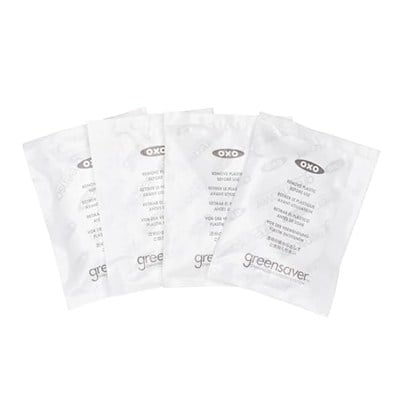 OXO Good Grips Greensaver Aktif Karbon Filtre - Gıda Saklama Kutuları için 4 Yedek Filtre