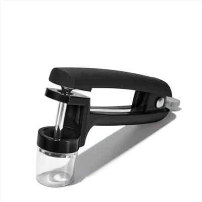OXO - Good Grips kiraz çekirdeği çıkarıcı, paslanmaz çelik, siyah