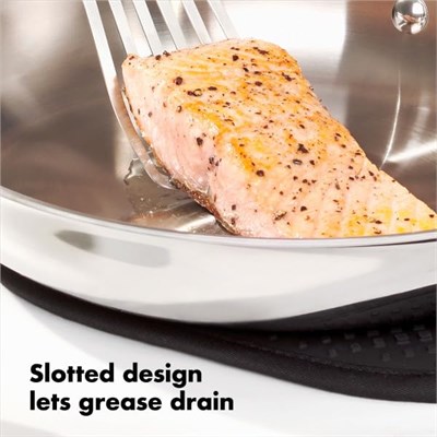 OXO Good Grips küçük balık çevirici 30 cm - Bulaşık makinesinde yıkanabilir, Balık, Krep ve Daha Fazlası için paslanmaz çelik spatula - Seçenekler: Balık Döndürücü, 28 cm Çırpma Teli, Maşa...