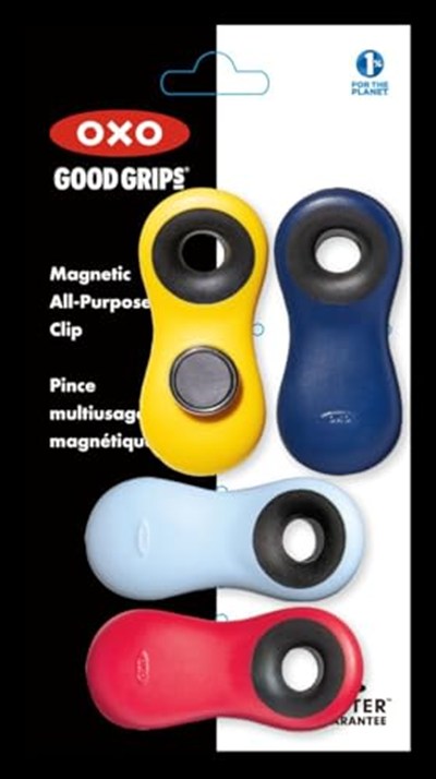 OXO - Good Grips Manyetik Klips, torba kapatıcı