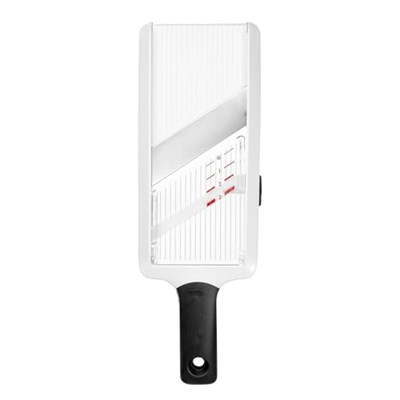 OXO - Good Grips Paslanmaz Çelik Bıçaklı Sebze Dilimleyicisi/El Dilimleyicisi, Beyaz