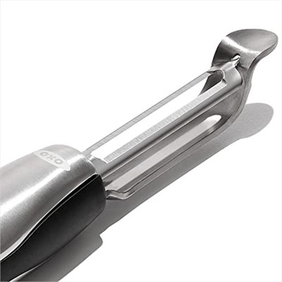 OXO STEEL Döner Soyacak - Seçenekler: Döner soyucu, Delikli kaşık, Kek, Kepçe, Paslanmaz çelik...