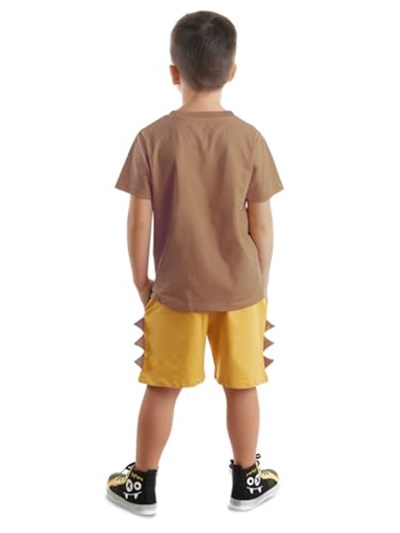 Oyuncu Dino Erkek Çocuk T-shirt Şort Takım
