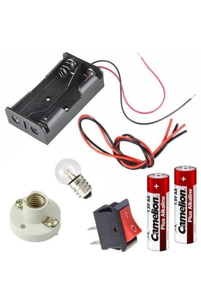 Öz Er Elektronik Ortaokul Fizik Ödevi Elektrik Deney Kutusu Kiti Devre Deney Seti Elektromanyetik Deney Kiti