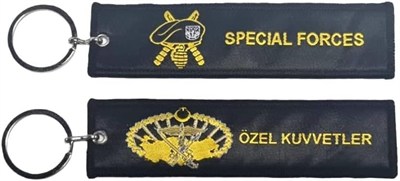 Özel Kuvvetler Nano Örme Anahtarlık (Siyah)