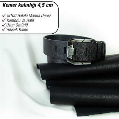 ÖZEL OVAL KUTULU |%1OO HAKİKİ MANDA DERİSİ | ERKEK KOT PANTOLON KEMERİ | HEDİYELİK ÇEYİZLİK KEMER