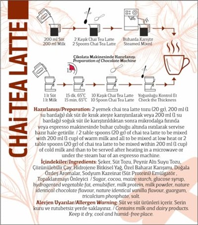 Ozeline Oze Kahve Chai Tea Latte 1000G