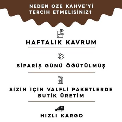 Ozeline Oze Kahve Dağ Çileği Aromalı Türk Kahvesi 100G