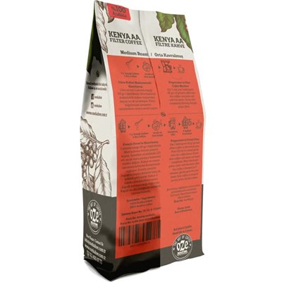 Ozeline Oze Kahve Kenya AA Filtre Kahve 250G Makine (kağıt filtre,metal filtre) İçin Öğütülmüş - Seçenekler: Brazil Santos, Colombian Supremo, Ethiopian Sidamo...