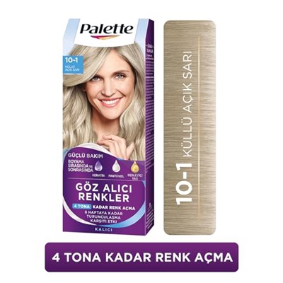 Palette Göz Alıcı Renkler 10-1 Küllü Açık Sarı