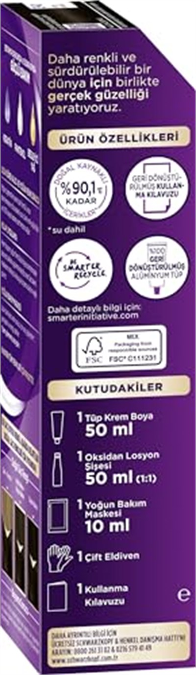 Palette Göz Alıcı Renkler 3-0 Koyu Kahve Saç Boyası