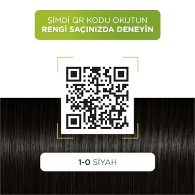 Palette Kalıcı Doğal Renkler 1-0 Siyah Kakao Yağı & Yulaf Çekirdeği Özlü Saç Boyası