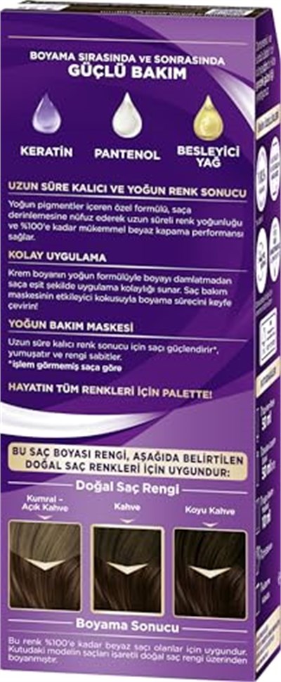 Palette Yoğun Saç Boyası 3.65 Çikolata Kahve