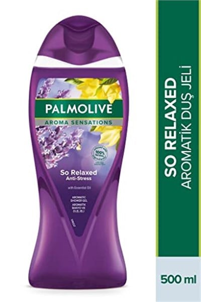 Palmolive Aroma Sensations So Relaxed Lavanta ve Ylang Ylang Yağları Aromatik Banyo ve Duş Jeli (500 ml) - Seçenekler: 500ml, 500ml (3 paketi)